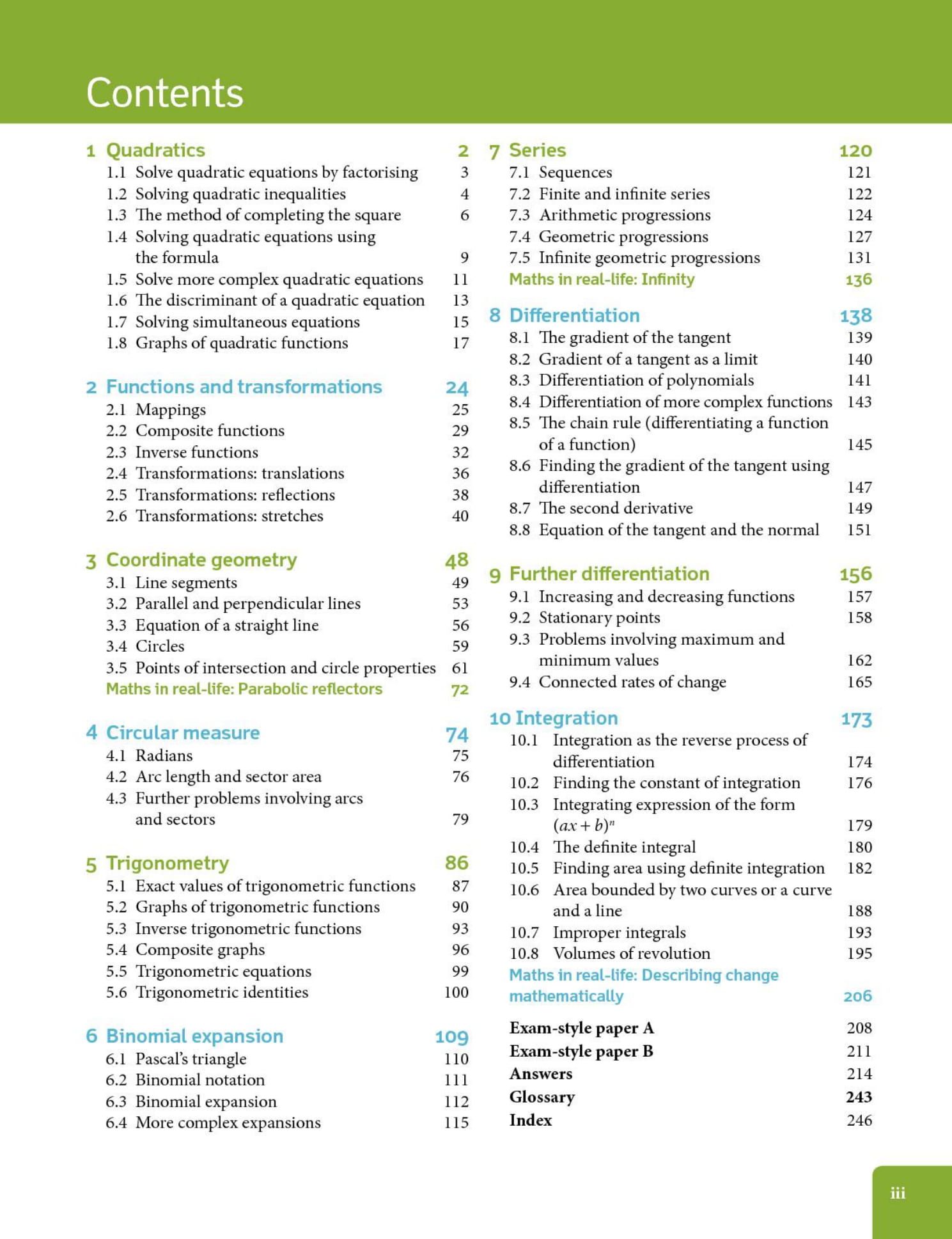 Complete Pure Mathematics 1 for Cambridge International AS & A Level