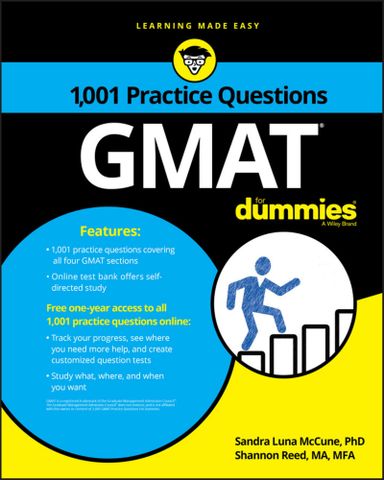 1,001 GMAT Practice Questions For Dummies, 1st Edition