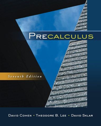 Precalculus, 7th Edition