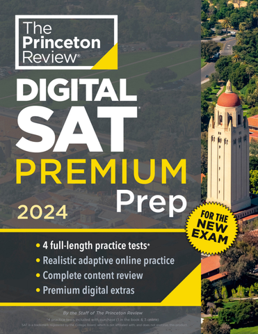 Princeton Review Digital SAT Premium Prep, 2024 (mục lục không có số trang)