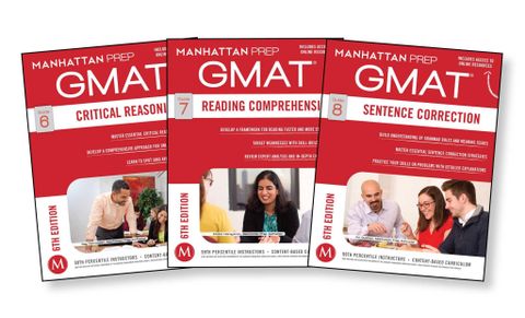 GMAT Verbal Strategy Guide Set, Sixth Edition (4 quyển)