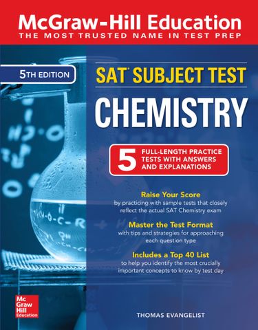 McGraw-Hill Education SAT Subject Test Chemistry, 5th Edition