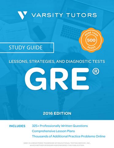 GRE Study Guide: Lessons, Strategies, and Diagnostic Tests