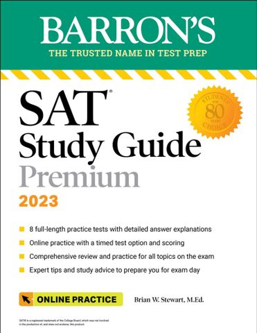 SAT Study Guide Premium, 2023  (mục lục không có số trang)