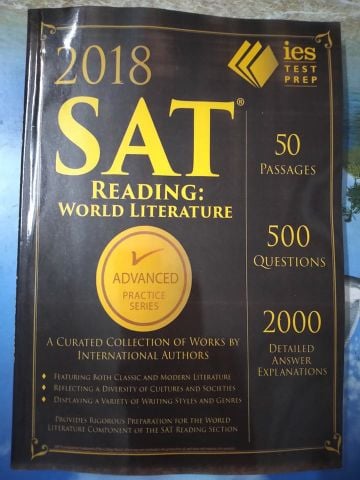 2018 SAT Reading: World Literature Practice Book