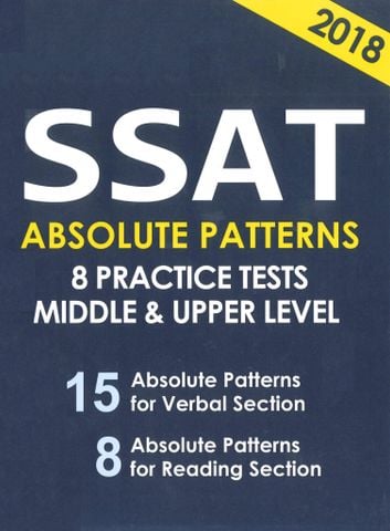 SSAT Absolute Patterns: 8 Practice Tests for Middle & Upper Level