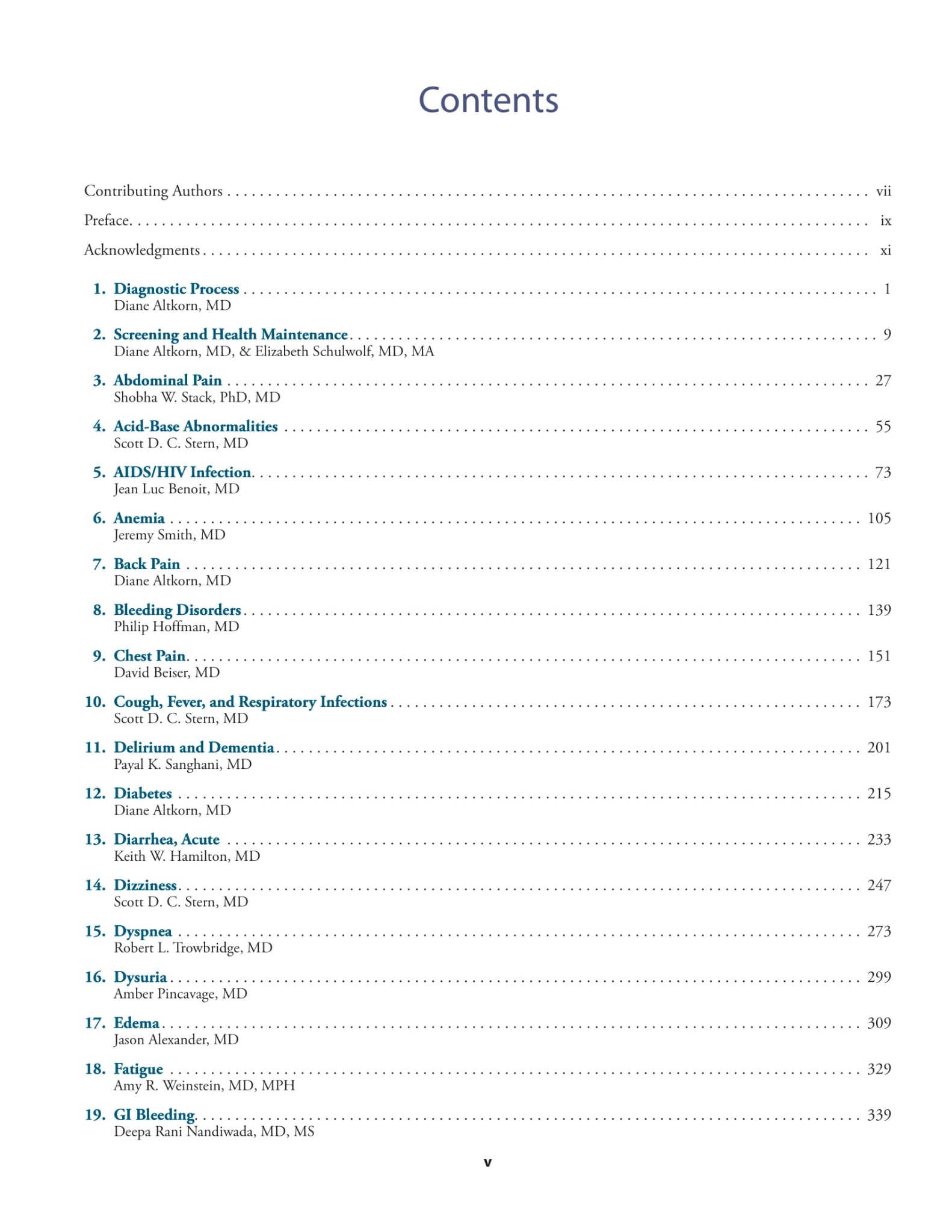 Symptom to Diagnosis An Evidence Based Guide, Third Edition