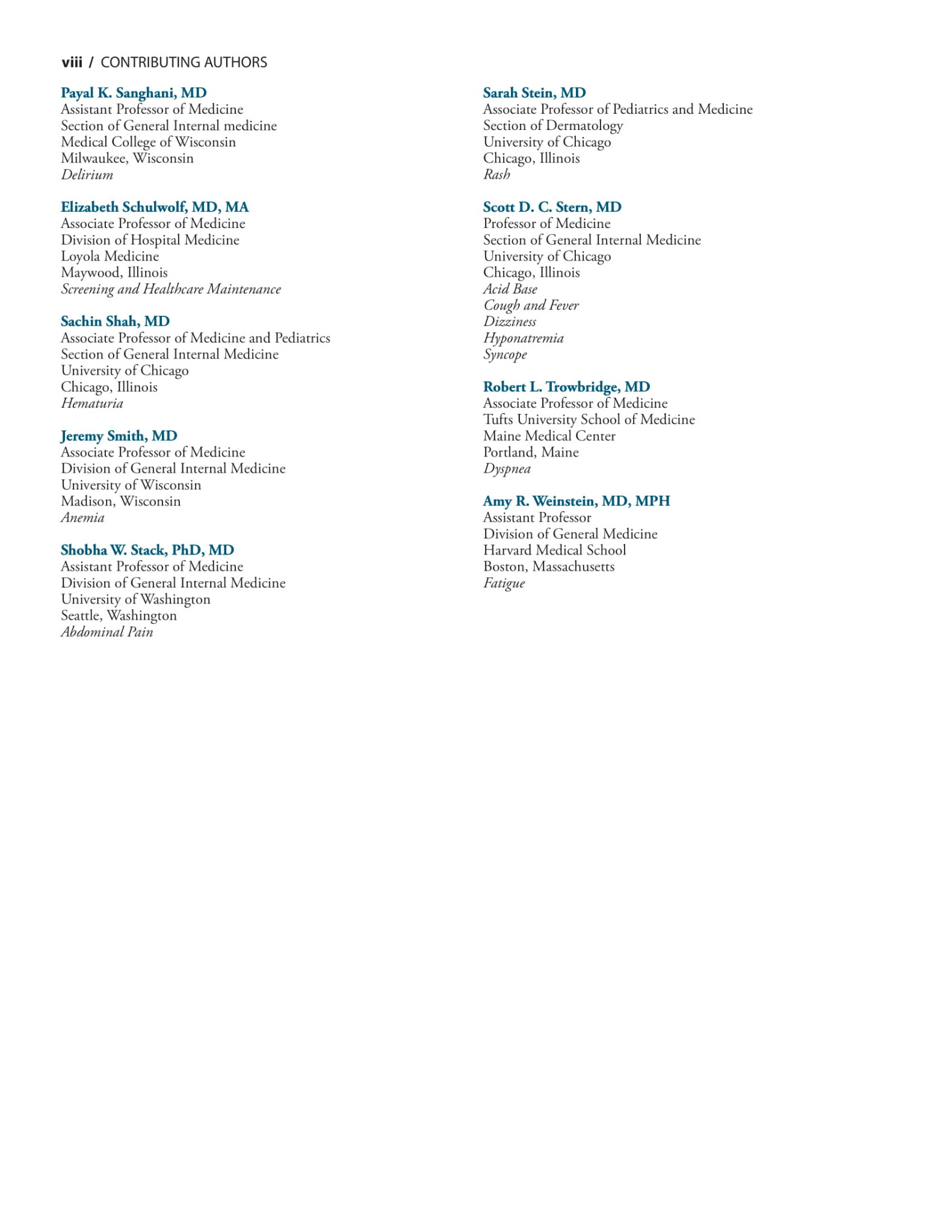 Symptom to Diagnosis An Evidence Based Guide, 4th Edition
