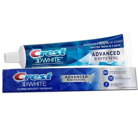 Kem đánh răng Crest 3D White Advanced Whitening 147g