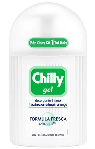 Dung dịch vệ sinh Chilly Gel kháng khuẩn 200ml (xanh lá)