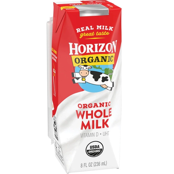 Sữa tươi pha sẵn nguyên kem Horizon 236ml