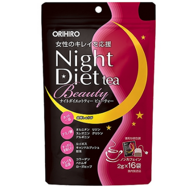 Trà giảm cân Collagen NIGHT DIET TEA Orihiro