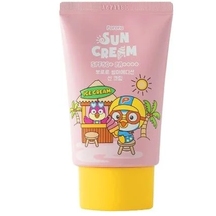 Kem chống nắng Pororo cho bé 40ml (tuýp hồng)