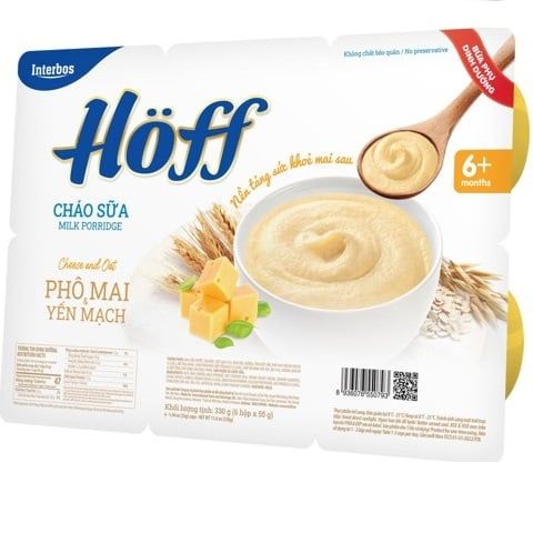 Cháo sữa Hoff (vỉ 6 hộp)