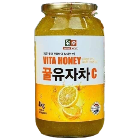 Mật ong chanh đào Nongwoo 1000ml