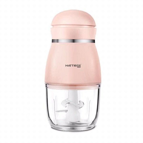 Máy xay đa năng HATTIECS 0.3l màu hồng