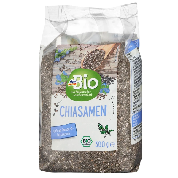 Hạt chia Samen Bio siêu sạch của Đức gói 300g