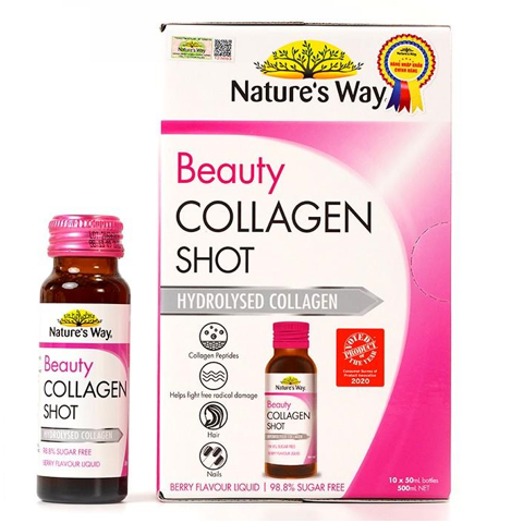 Collagen Thuỷ Phân Beauty Shot Nature's Way (10 ống*50ml).