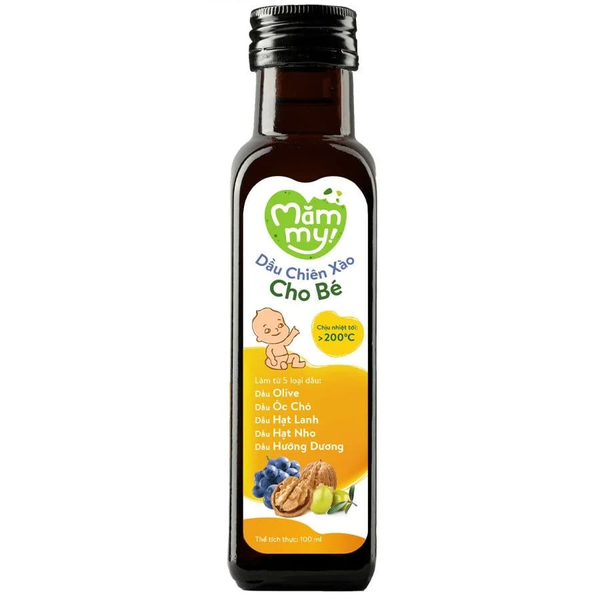 Dầu chiên xào cho bé Mămmy 100ml
