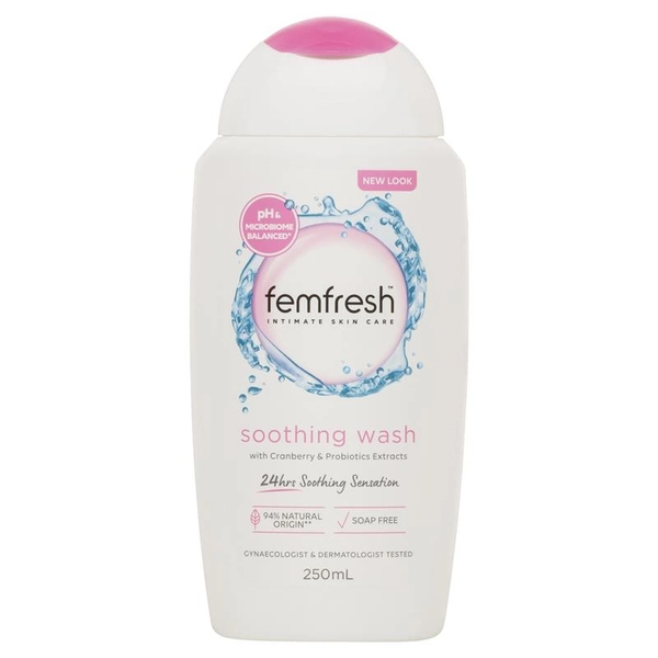 Dung dịch vệ sinh Femfresh màu hồng 250ml