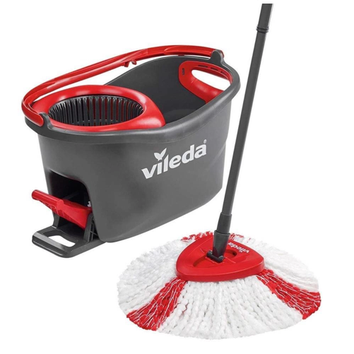 Cây lau nhà Videda Turbo màu đỏ