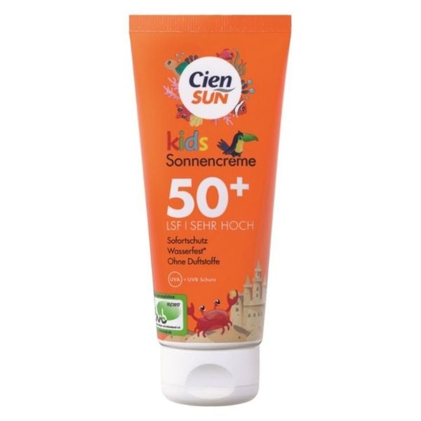 Kem chống nắng vegan thuần chay Cien Kids tuýp 100ml