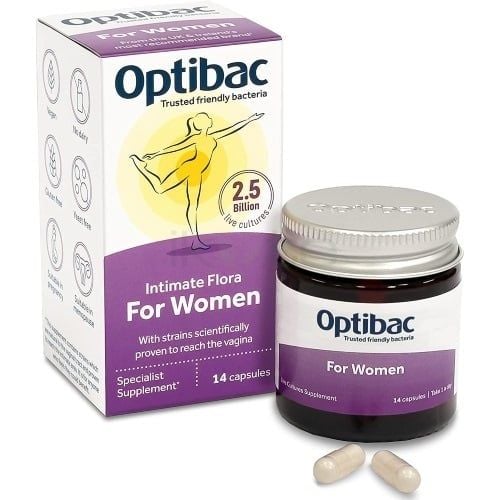 Men phụ khoa Optibac tím 14 viên
