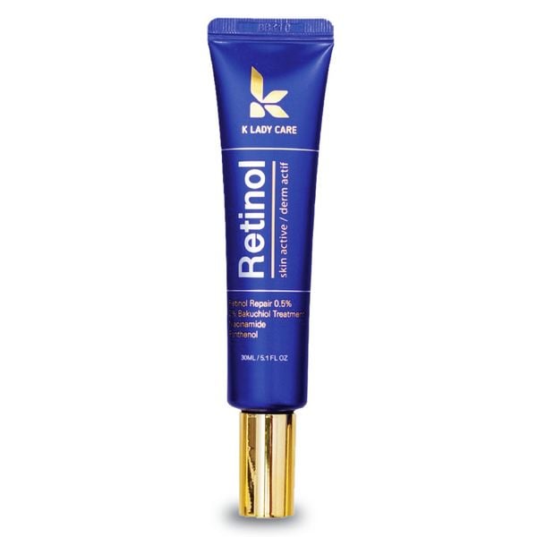 Kem dưỡng sáng da và trẻ hoá Retinol Hàn Quốc K Lady Care tuýp 30ml