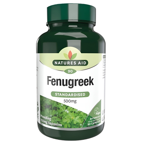 Viên uống lợi sữa cỏ cà ri Fenugreek Natures Aid Anh 90 viên.