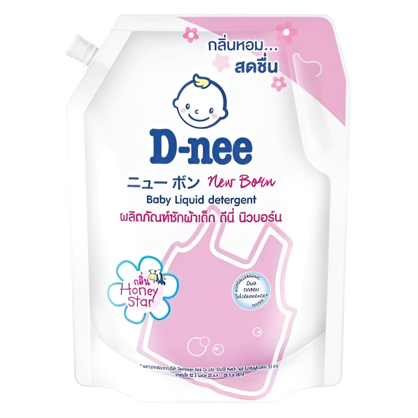 Nước giặt Dnee màu hồng 1400ml