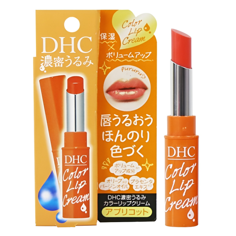 Son dưỡng DHC màu cam.