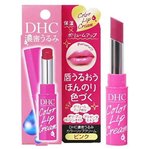 Son dưỡng DHC màu hồng.