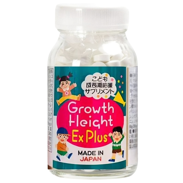 Viên uống Tăng chiều cao Growth Height EX Plus của Nhật cho bé từ 3 tuổi