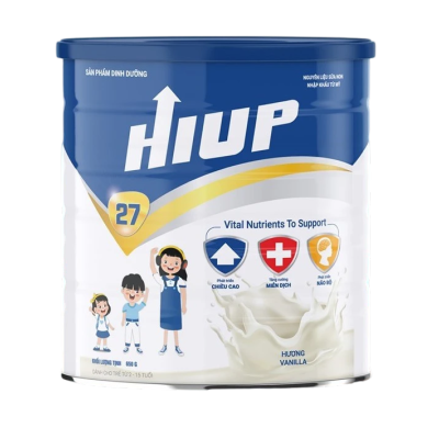 Sữa bột Hiup tăng chiều cao cho bé từ 2-15 tuổi 650g