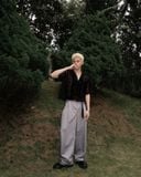 SANKEN - STRAIGHT SOLID PANTS