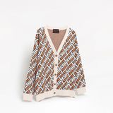 MONOGRAM CARDIGAN