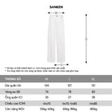 SANKEN - STRAIGHT SOLID PANTS