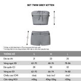 TWIW GREY KITTEN SET