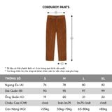 CORDUROY PANT