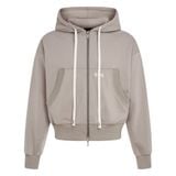 BASIC BOXY ZIP HOODIE