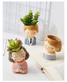  CHẬU HOA CÔ DÂU CHÚ RỂ 