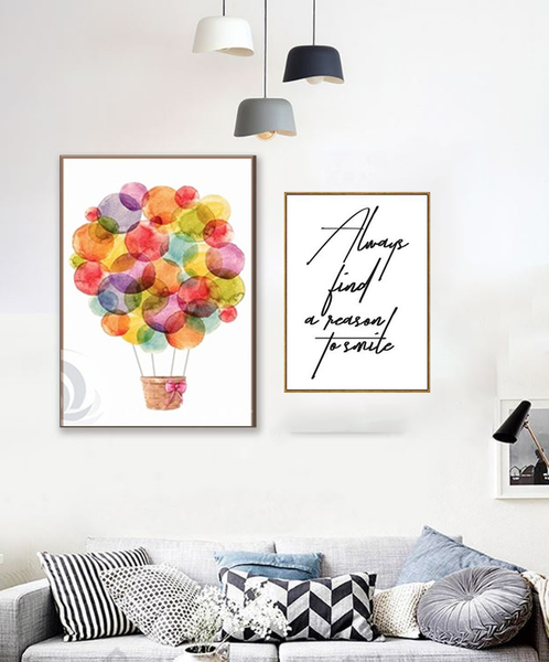  TRANH DECOR: BONG BÓNG 