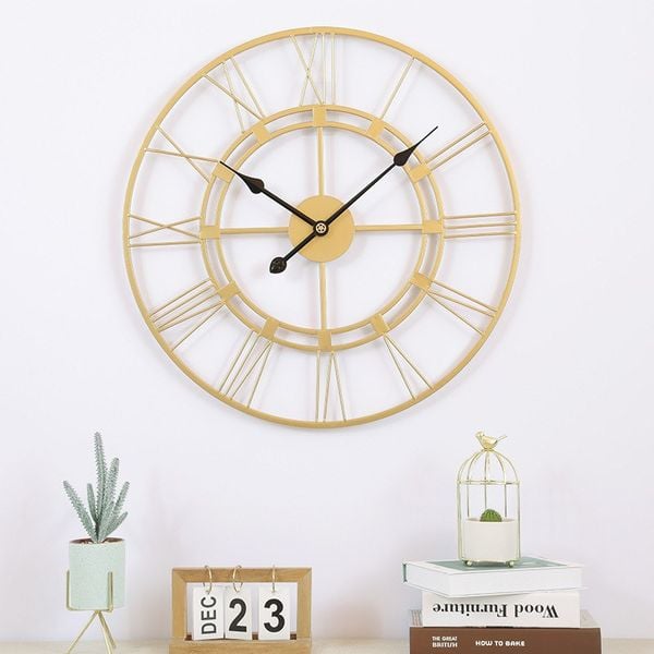  ĐỒNG HỒ KHUNG SẮT LA MÃ 