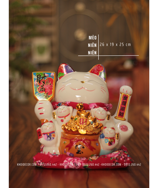  MÈO THẦN TÀI NIÊN NIÊN DƯ HỮU 