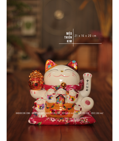  MÈO THẦN TÀI THIÊN KIM 