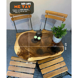  BÀN CAFE GỖ ME TÂY 
