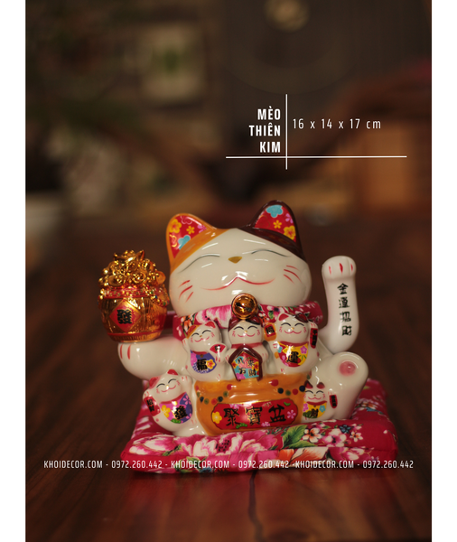  MÈO THẦN TÀI THIÊN KIM 