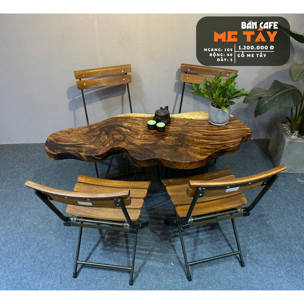  BÀN GỖ ME TÂY 105 x 46 x 5 cm 
