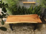  BÀN GỖ ME TÂY 180 x 64-74 x 5 cm 